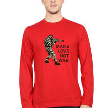 Load image into Gallery viewer, Guns N&#39; Roses Make Love Not War Full Sleeves T-Shirt for Men-Red-Ektarfa.online
