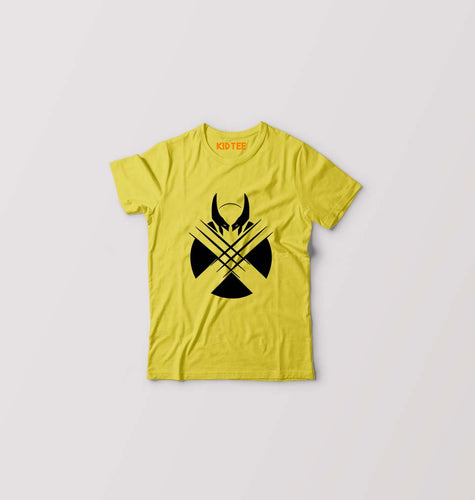 Wolverine Kids T-Shirt for Boy/Girl-Yellow-Ektarfa.online