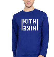 Load image into Gallery viewer, Kith Full Sleeves T-Shirt for Men-S(38 Inches)-Royal blue-Ektarfa.online
