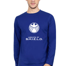 Load image into Gallery viewer, Agents of S.H.I.E.L.D Full Sleeves T-Shirt for Men-Royal blue-Ektarfa.online
