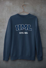 Load image into Gallery viewer, IIM Lucknow Unisex Sweatshirt for Men/Women-S(40 Inches)-Navy Blue-Ektarfa.online
