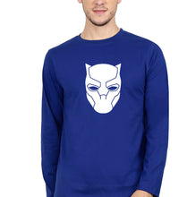 Load image into Gallery viewer, Black Panther Superhero Full Sleeves T-Shirt for Men-Royal Blue-Ektarfa.online
