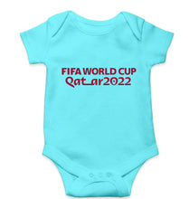 Load image into Gallery viewer, FIFA World Cup Qatar 2022 Kids Romper For Baby Boy/Girl-0-5 Months(18 Inches)-Skyblue-Ektarfa.online
