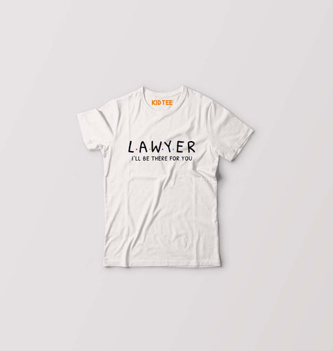 Lawyer Kids T-Shirt for Boy/Girl-White-Ektarfa.online