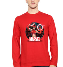 Load image into Gallery viewer, Scarlet Witch Wanda Full Sleeves T-Shirt for Men-RED-Ektarfa.online
