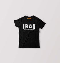 Load image into Gallery viewer, Iron Paradise Kids T-Shirt for Boy/Girl-Black-Ektarfa.online
