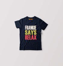 Load image into Gallery viewer, Frankie Says Relax Friends Kids T-Shirt for Boy/Girl-Navy Blue-Ektarfa.online

