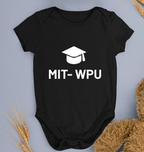 Load image into Gallery viewer, MIT WPU Kids Romper For Baby Boy/Girl-0-5 Months(18 Inches)-Black-Ektarfa.online
