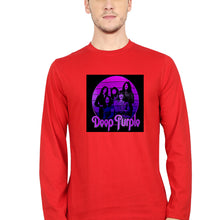 Load image into Gallery viewer, Deep Purple Full Sleeves T-Shirt for Men-Red-Ektarfa.online
