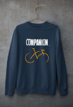 Load image into Gallery viewer, Cycling Companion Unisex Sweatshirt for Men/Women-Navy Blue-Ektarfa.online
