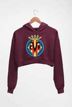 Load image into Gallery viewer, Villarreal HOODIE FOR WOMEN-Maroon-Ektarfa.online
