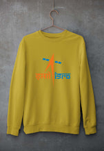 Load image into Gallery viewer, Isro Unisex Sweatshirt for Men/Women-S(40 Inches)-Mustard Yellow-Ektarfa.online
