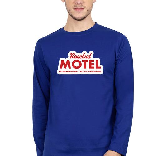 schitts creek Full Sleeves T-Shirt for Men-Royal Blue-Ektarfa.online