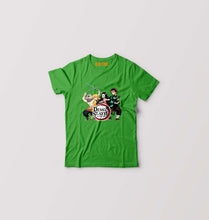 Load image into Gallery viewer, Demon Slayer Kids T-Shirt for Boy/Girl-Flag Green-Ektarfa.online
