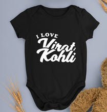 Load image into Gallery viewer, Virat Kohli Kids Romper For Baby Boy/Girl-Black-Ektarfa.online
