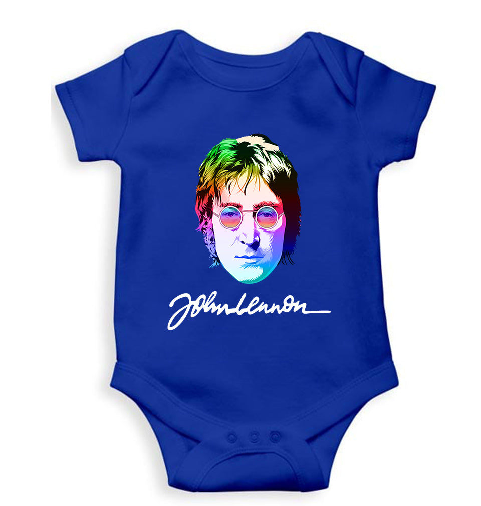 John Lennon Kids Romper For Baby Boy/Girl-Royal Blue-Ektarfa.online