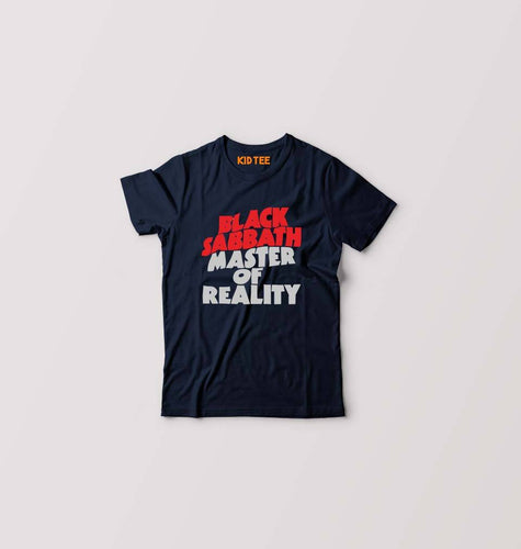 Black Sabbath Kids T-Shirt for Boy/Girl-Navy Blue-Ektarfa.online