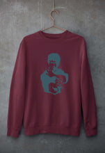 Load image into Gallery viewer, Bruce Lee Unisex Sweatshirt for Men/Women-S(40 Inches)-Maroon-Ektarfa.online
