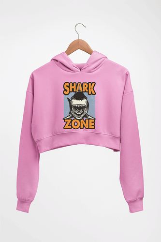 Paul & Shark Crop HOODIE FOR WOMEN-Light Baby Pink-Ektarfa.online