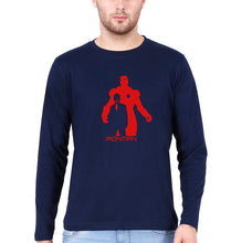 Load image into Gallery viewer, Iron Man Full Sleeves T-Shirt for Men-Navy Blue-Ektarfa.online
