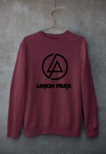 Load image into Gallery viewer, Linkin Park Unisex Sweatshirt for Men/Women-S(40 Inches)-Maroon-Ektarfa.online
