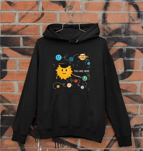 Solar System Unisex Hoodie for Men/Women-Black-Ektarfa.online