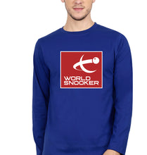 Load image into Gallery viewer, World Snooker (WST) Full Sleeves T-Shirt for Men-Royal Blue-Ektarfa.online
