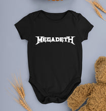 Load image into Gallery viewer, Megadeth Kids Romper For Baby Boy/Girl-0-5 Months(18 Inches)-Black-Ektarfa.online
