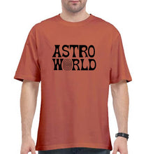 Load image into Gallery viewer, Astroworld Travis Scott Oversized T-Shirt for Men-Coral-Ektarfa.online

