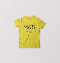 Load image into Gallery viewer, M&amp;S Kids T-Shirt for Boy/Girl-0-1 Year(20 Inches)-Yellow-Ektarfa.online
