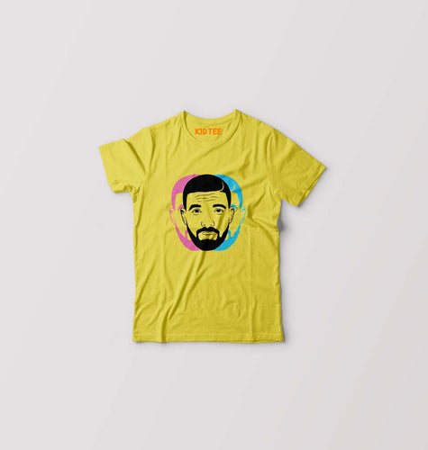 Drake Kids T-Shirt for Boy/Girl-Yellow-Ektarfa.online