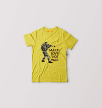 Load image into Gallery viewer, Guns N&#39; Roses Make Love Not War Kids T-Shirt for Boy/Girl-0-1 Year(20 Inches)-Yellow-Ektarfa.online
