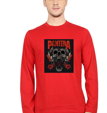 Load image into Gallery viewer, Pantera Full Sleeves T-Shirt for Men-Red-Ektarfa.online
