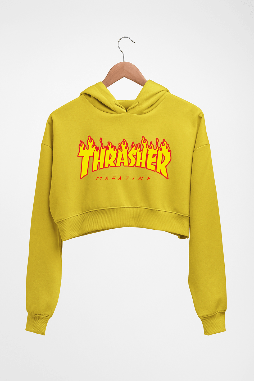 Thrasher Crop HOODIE FOR WOMEN
