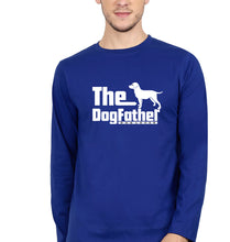 Load image into Gallery viewer, Dog Father Full Sleeves T-Shirt for Men-Royal Blue-Ektarfa.online
