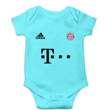 Load image into Gallery viewer, FC Bayern Munich 2021-22 Kids Romper For Baby Boy/Girl-0-5 Months(18 Inches)-Sky Blue-Ektarfa.online
