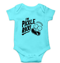 Load image into Gallery viewer, Rick and Morty Kids Romper For Baby Boy/Girl-0-5 Months(18 Inches)-Sky Blue-Ektarfa.online
