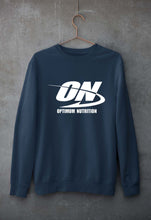 Load image into Gallery viewer, optimum nutrition (ON) Unisex Sweatshirt for Men/Women-Navy Blue-Ektarfa.online
