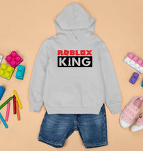 Load image into Gallery viewer, Roblox Kids Hoodie for Boy/Girl-0-1 Year(22 Inches)-Grey-Ektarfa.online
