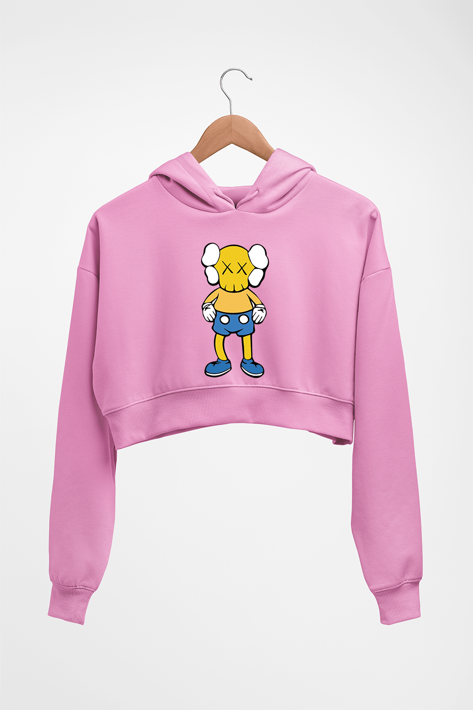 Kaws Crop HOODIE FOR WOMEN