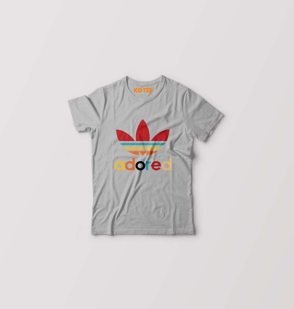 Adored Kids T-Shirt for Boy/Girl-Grey-Ektarfa.online