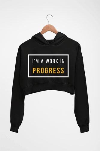 Gym Crop HOODIE FOR WOMEN-Black-Ektarfa.online