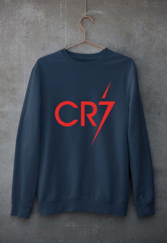 Cristiano Ronaldo CR7 Unisex Sweatshirt for Men/Women-navy blue-Ektarfa.online