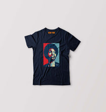 Load image into Gallery viewer, Nina Simone Kids T-Shirt for Boy/Girl-Navy Blue-Ektarfa.online
