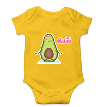 Load image into Gallery viewer, Avocado Relax Kids Romper For Baby Boy/Girl-0-5 Months(18 Inches)-Yellow-Ektarfa.online
