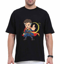 Load image into Gallery viewer, Doctor Strange Superhero Oversized T-Shirt for Men-Black-Ektarfa.online
