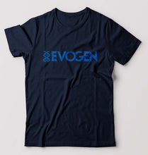 Load image into Gallery viewer, Evogen T-Shirt for Men-S(38 Inches)-Navy Blue-Ektarfa.online
