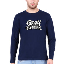 Load image into Gallery viewer, Ozzy Osbourne Full Sleeves T-Shirt for Men-Navy Blue-Ektarfa.online
