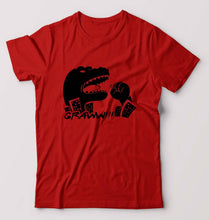 Load image into Gallery viewer, Godzilla T-Shirt for Men-S(38 Inches)-Red-Ektarfa.online
