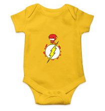 Load image into Gallery viewer, Flash Kids Romper Kids Romper For Baby Boy/Girl-0-5 Months(18 Inches)-Yellow-Ektarfa.online
